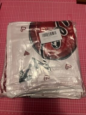 Valentine's themed Pillow Cover Set - White & Red Set of 4 18x18